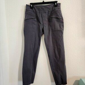 GG blue Women's dark grey stretch pants size 10.  ITEM 101224P